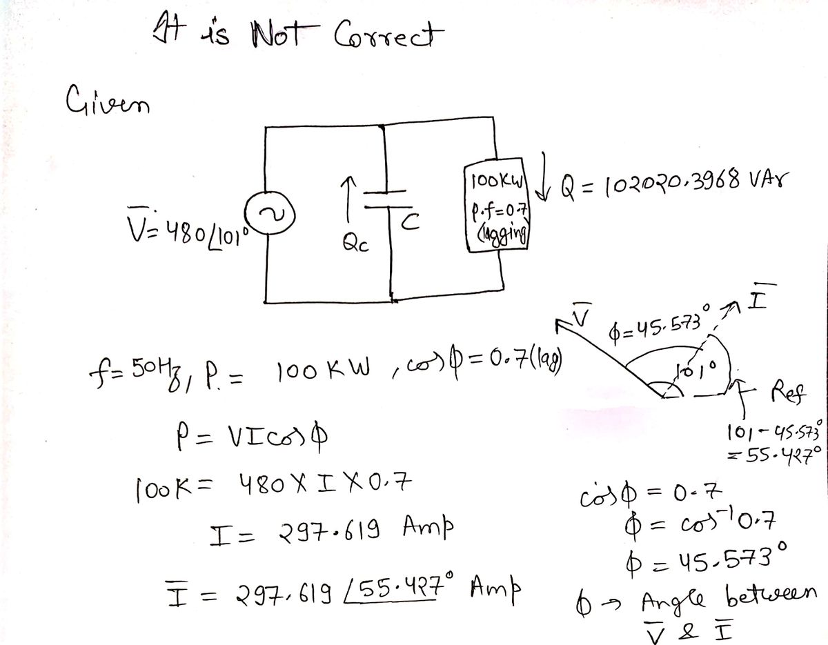 Electrical Engineering homework question answer, step 1, image 1